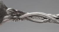 An American Silver Flatware Service, International Silver Co., Meriden, CT, Frontenac pattern, comprising: 12 dinner knives 12 soup spo