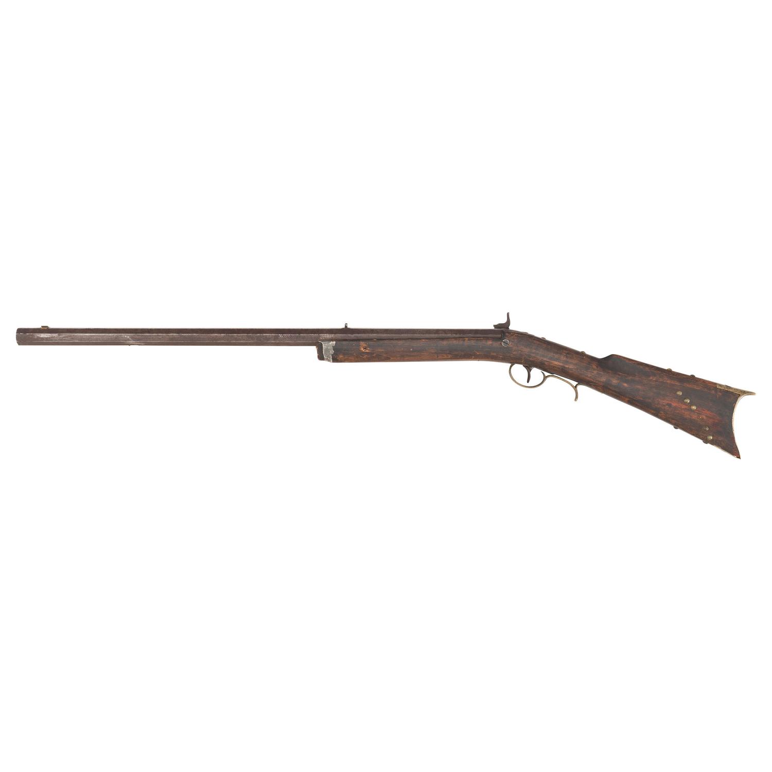 Shortened & Tacked Leman Percussion Rifle