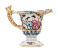 Two Chinese Export Famille Rose Porcelain Articles