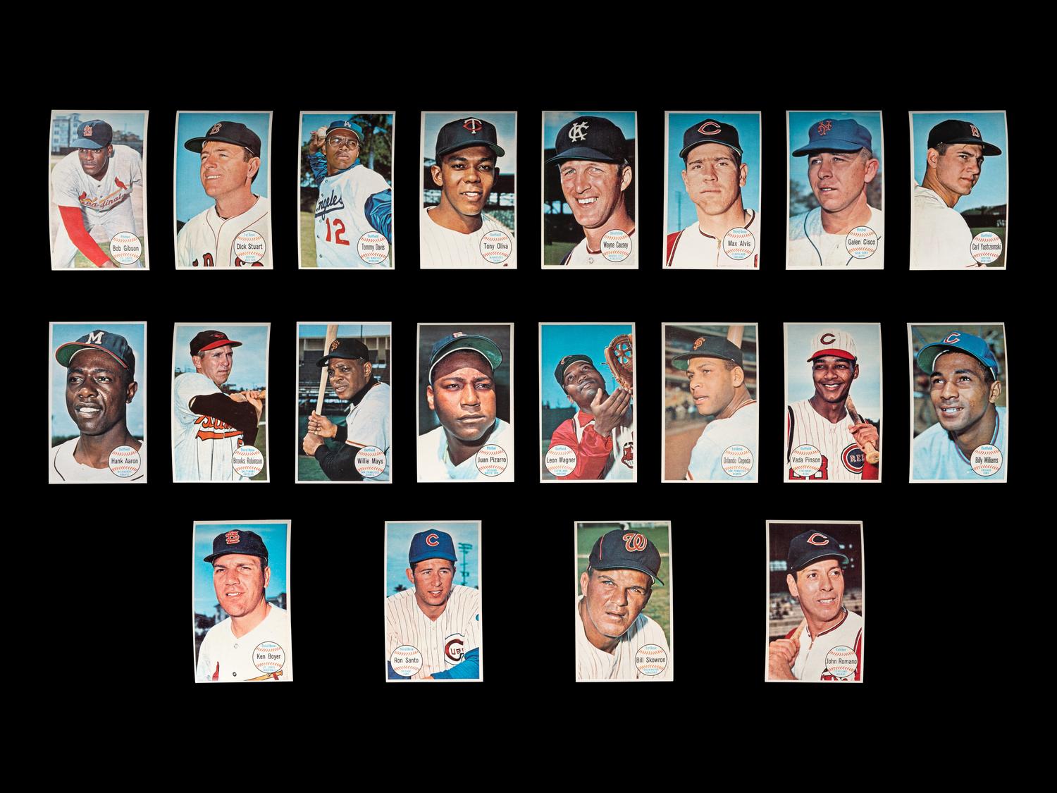 A Complete Set of 1964 Topps Giants Baseball Cards (60/60)