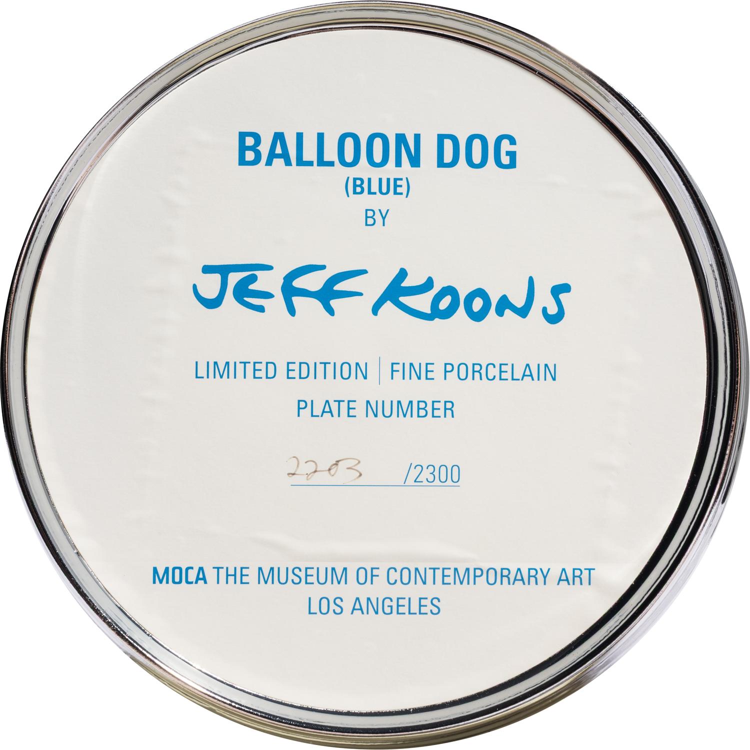 Jeff Koons (American, b. 1955) — Balloon Dog (Blue) , 2002