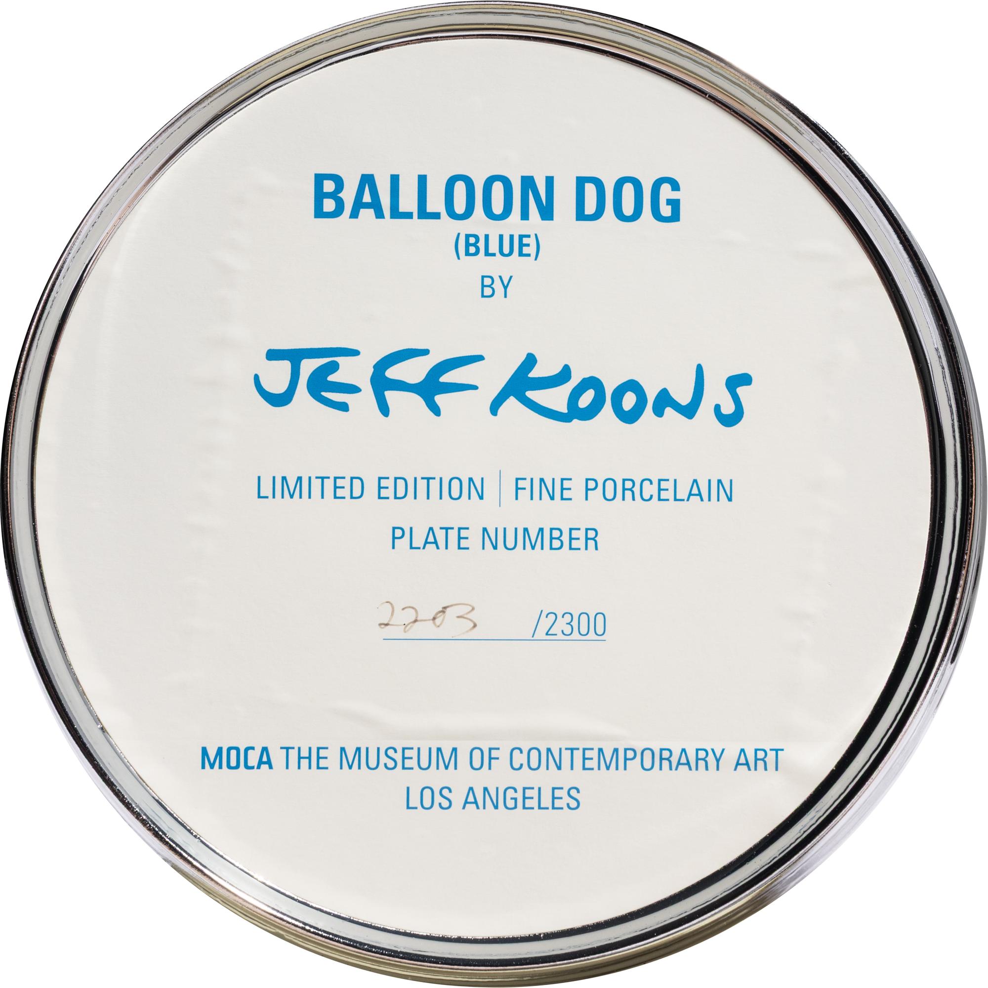 Jeff Koons (American, b. 1955) — Balloon Dog (Blue) , 2002