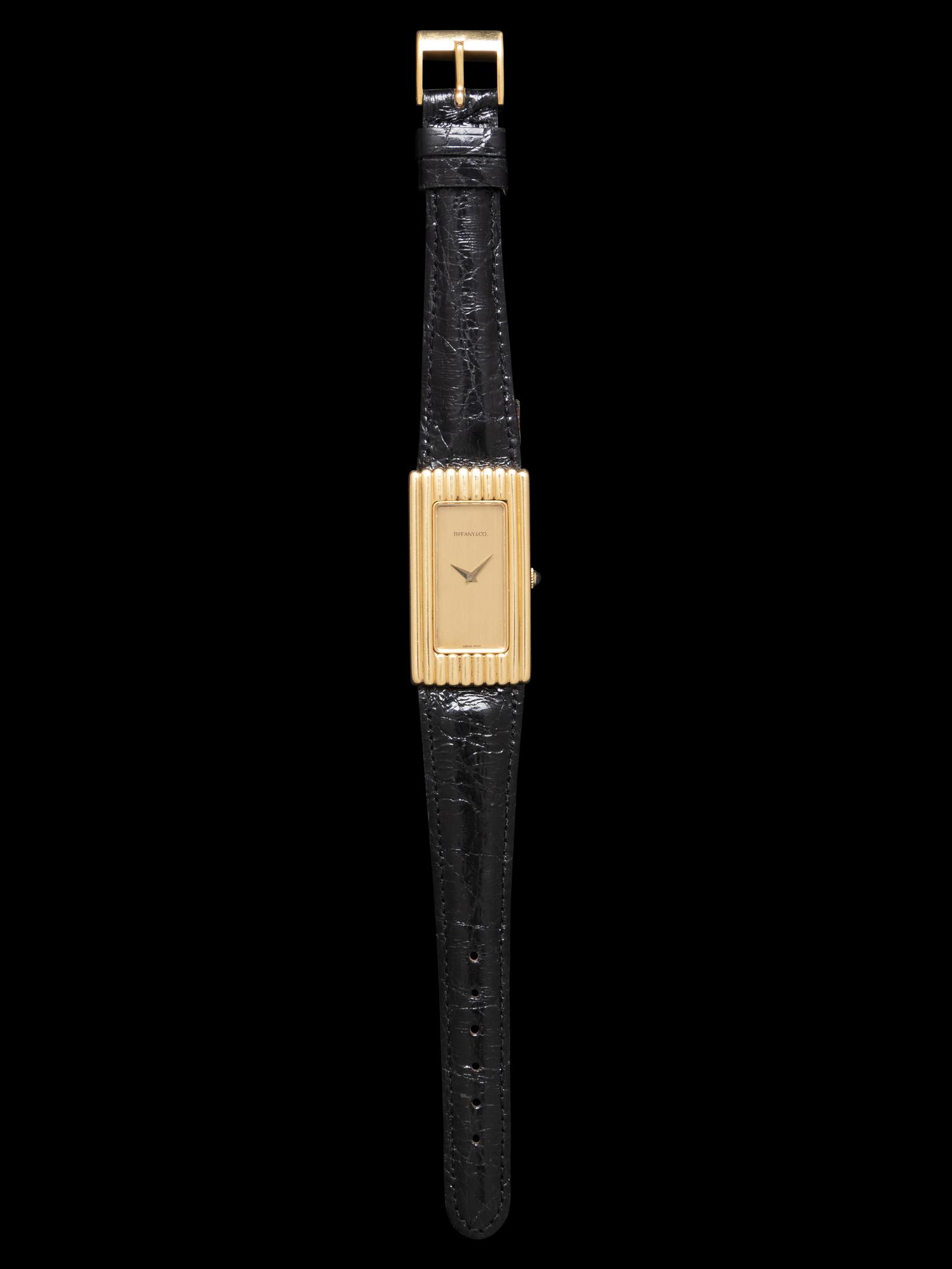 TIFFANY & CO., 18K YELLOW GOLD WATCH