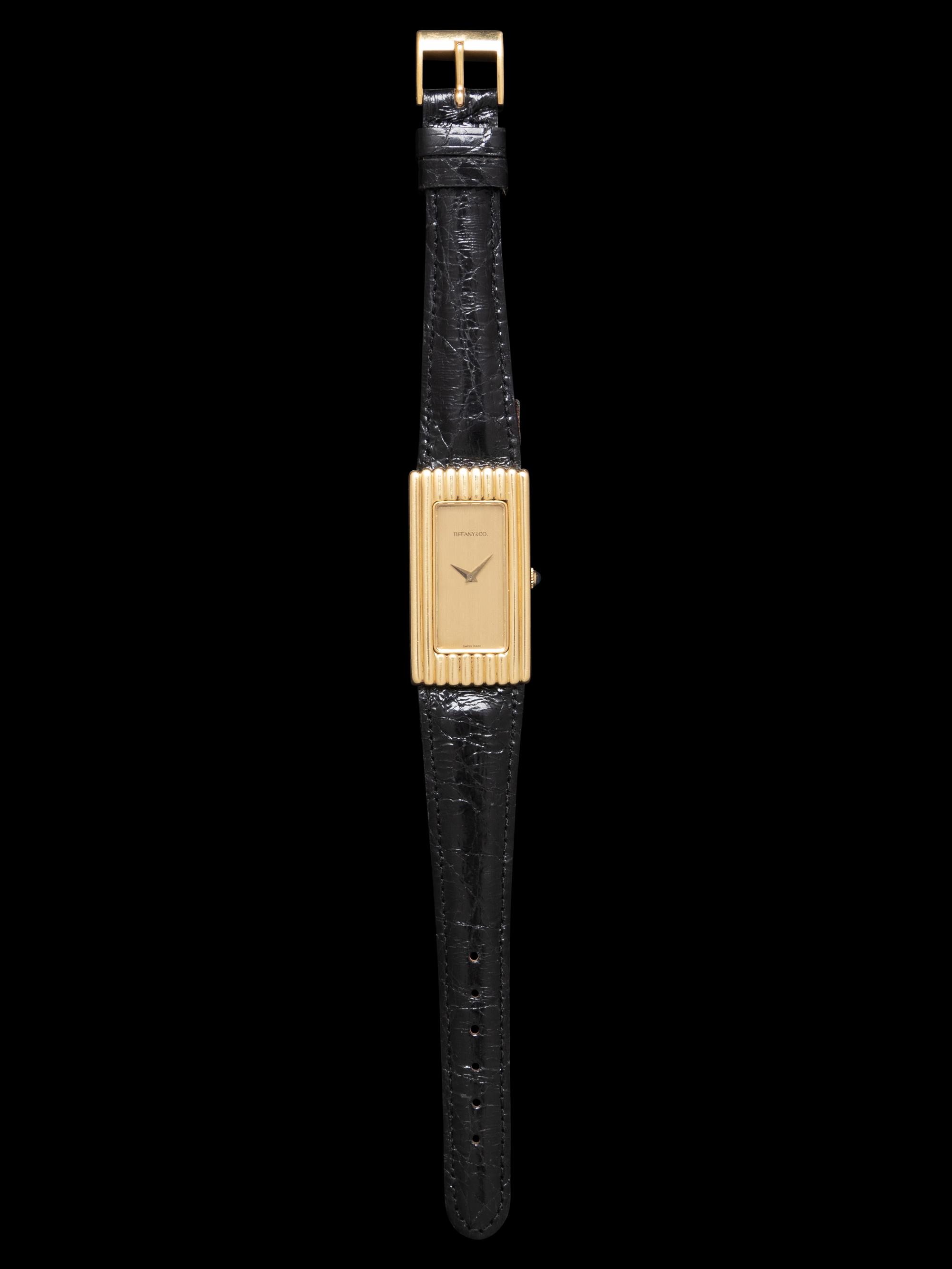 TIFFANY & CO., 18K YELLOW GOLD WATCH