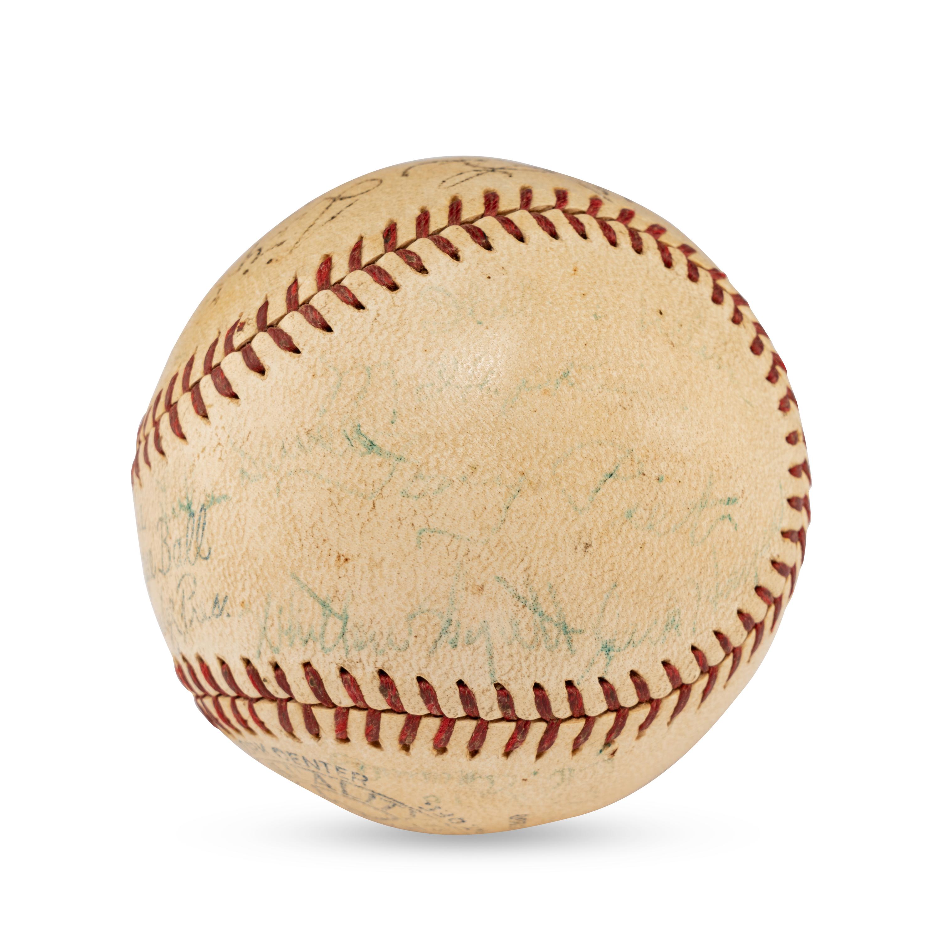 A 1935 Chicago White Sox Team Signed Autograph Baseball