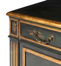 A Regency Style Chinoiserie-Decorated Console Cabinet