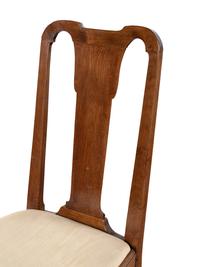 A Pair of George I Walnut Side Chairs