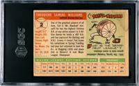A Group of 1955 Topps Ted Williams SGC Graded Baseball Cards,