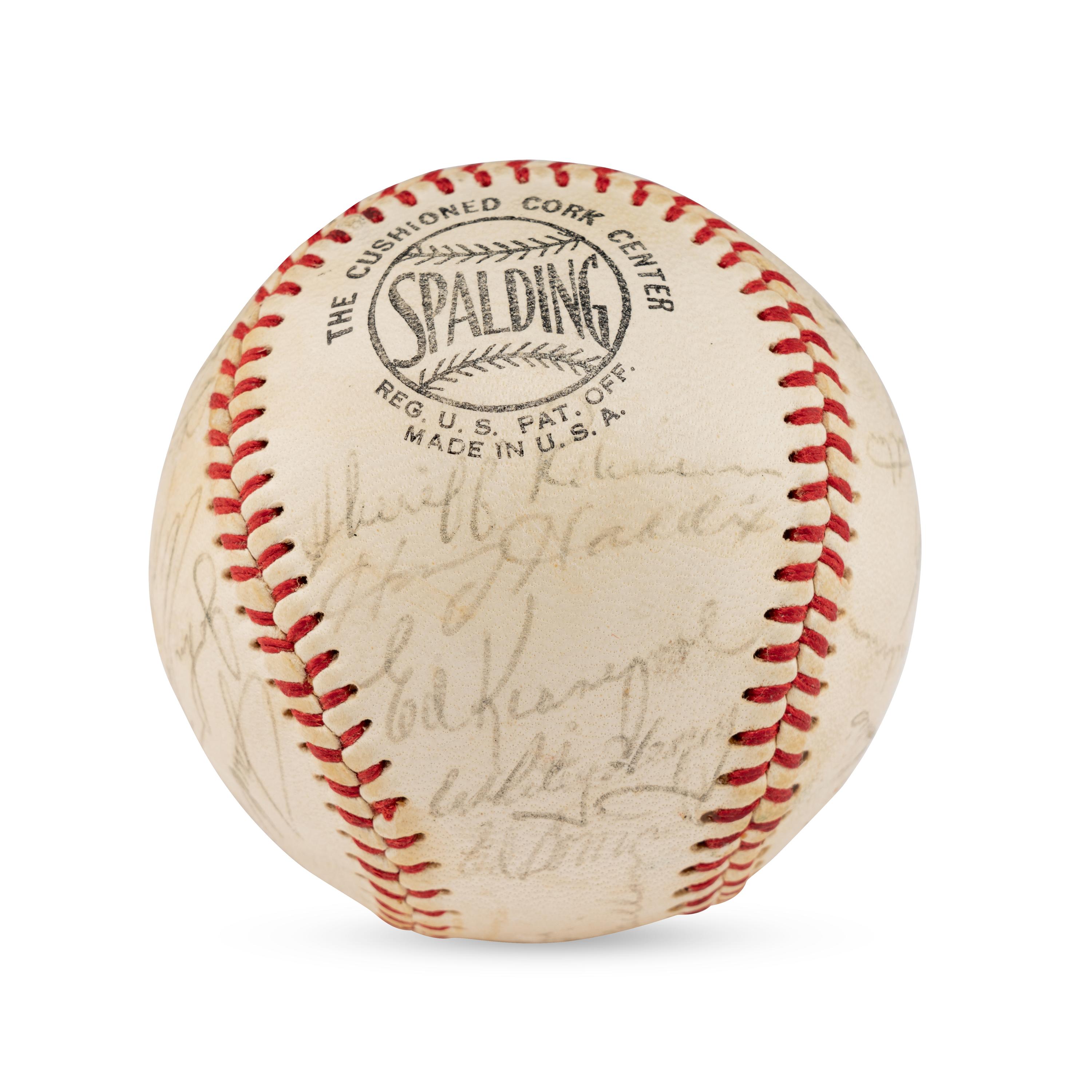 A 1966 New York Mets Team Signed Autograph Baseball