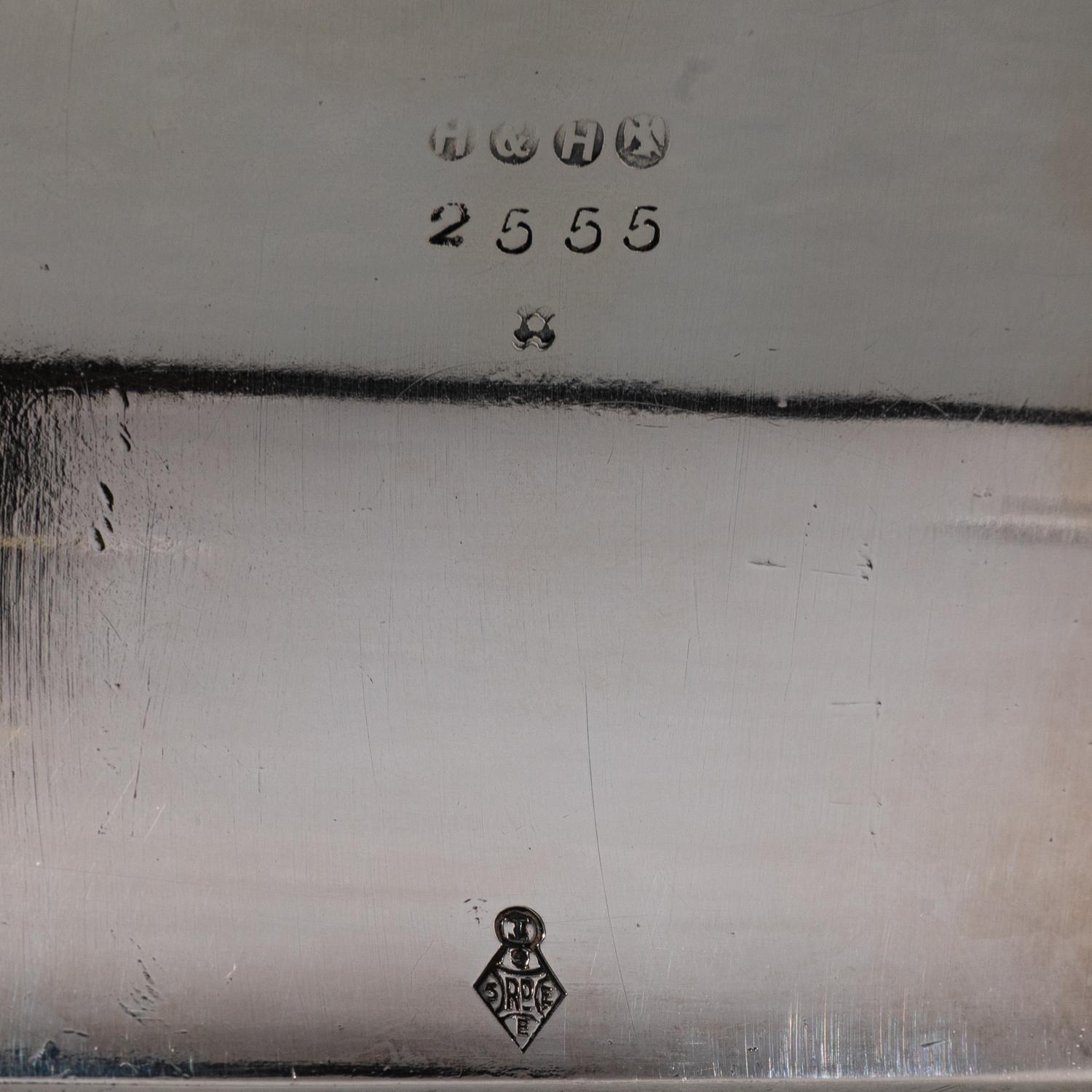 Silver Electroplated Letter Rack Hukin & Heath, England