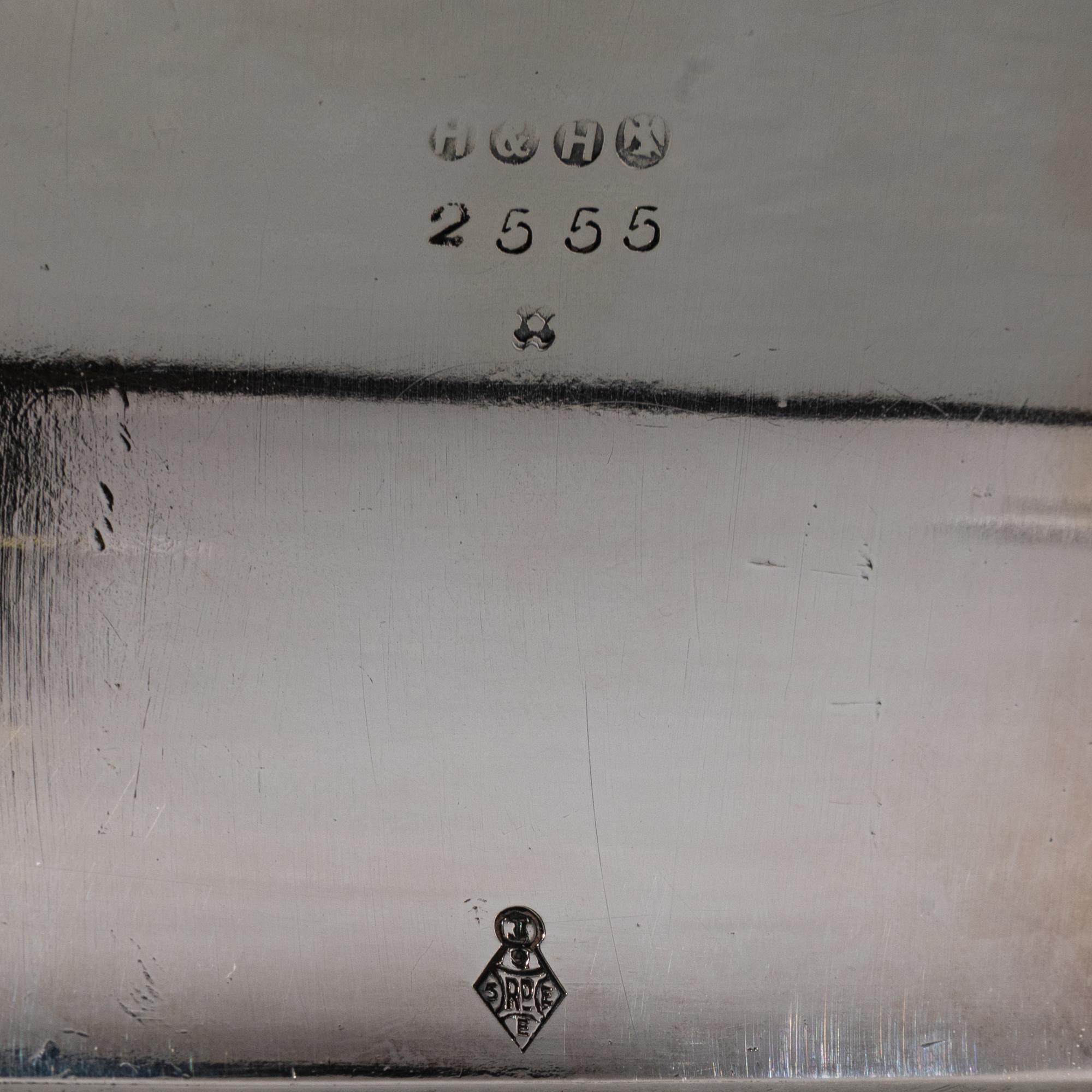 Silver Electroplated Letter Rack Hukin & Heath, England