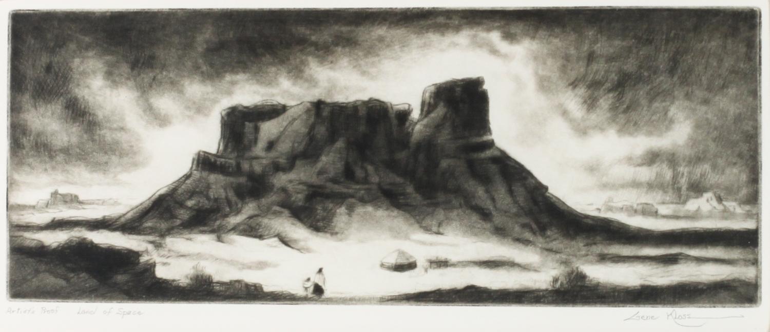 Gene Kloss, (American, 1903-1996), Land of Space
