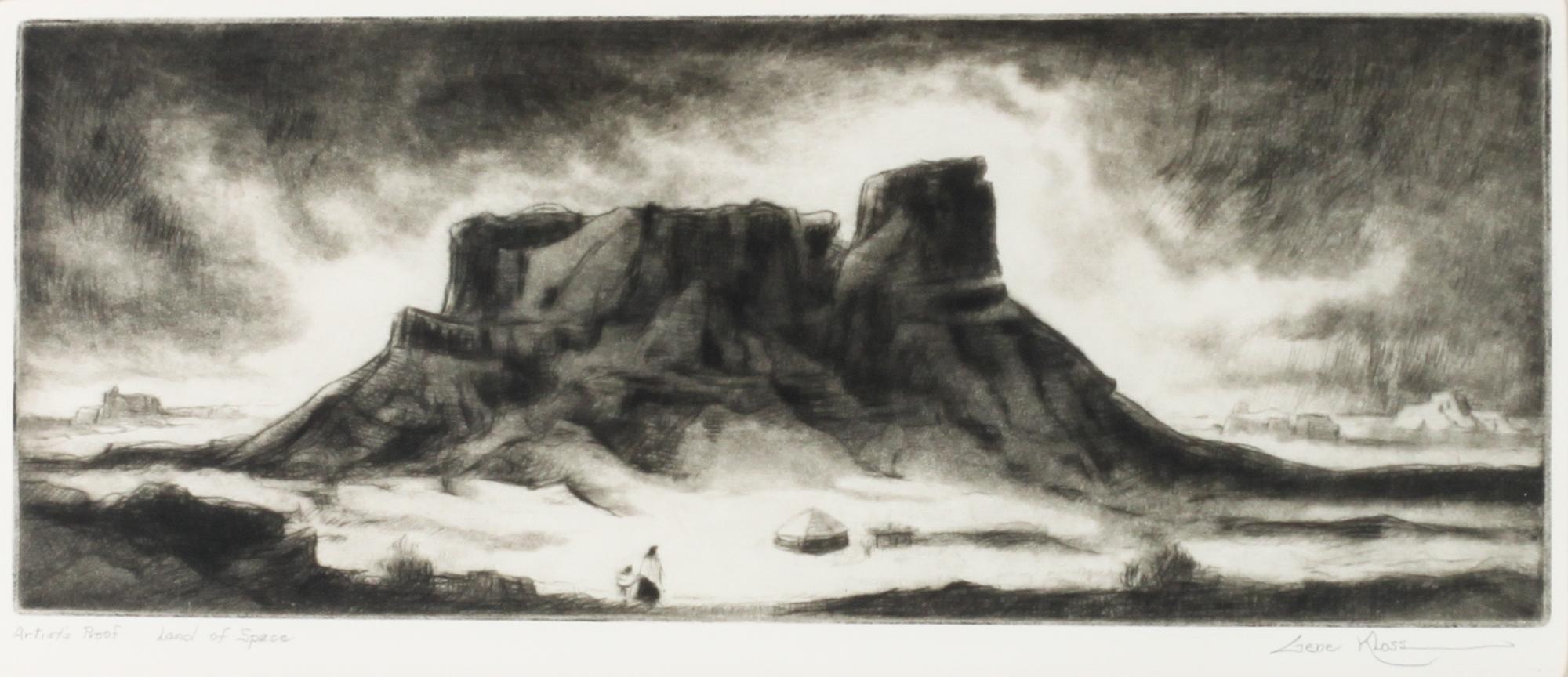Gene Kloss, (American, 1903-1996), Land of Space