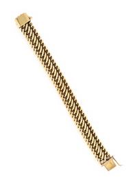 YELLOW GOLD BRACELET
