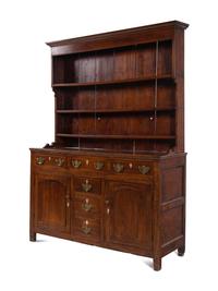 An English Oak Welsh Cupboard