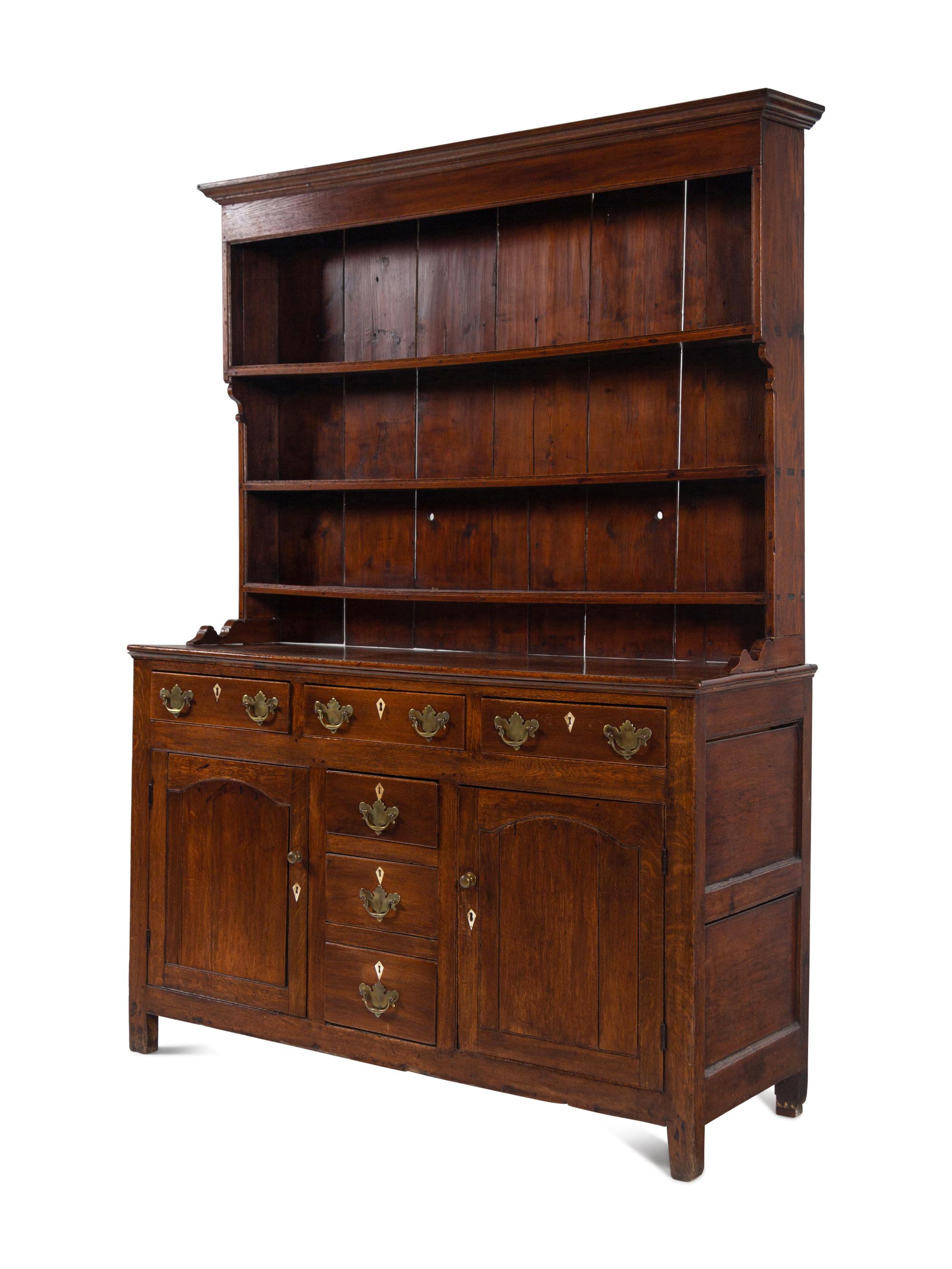 An English Oak Welsh Cupboard