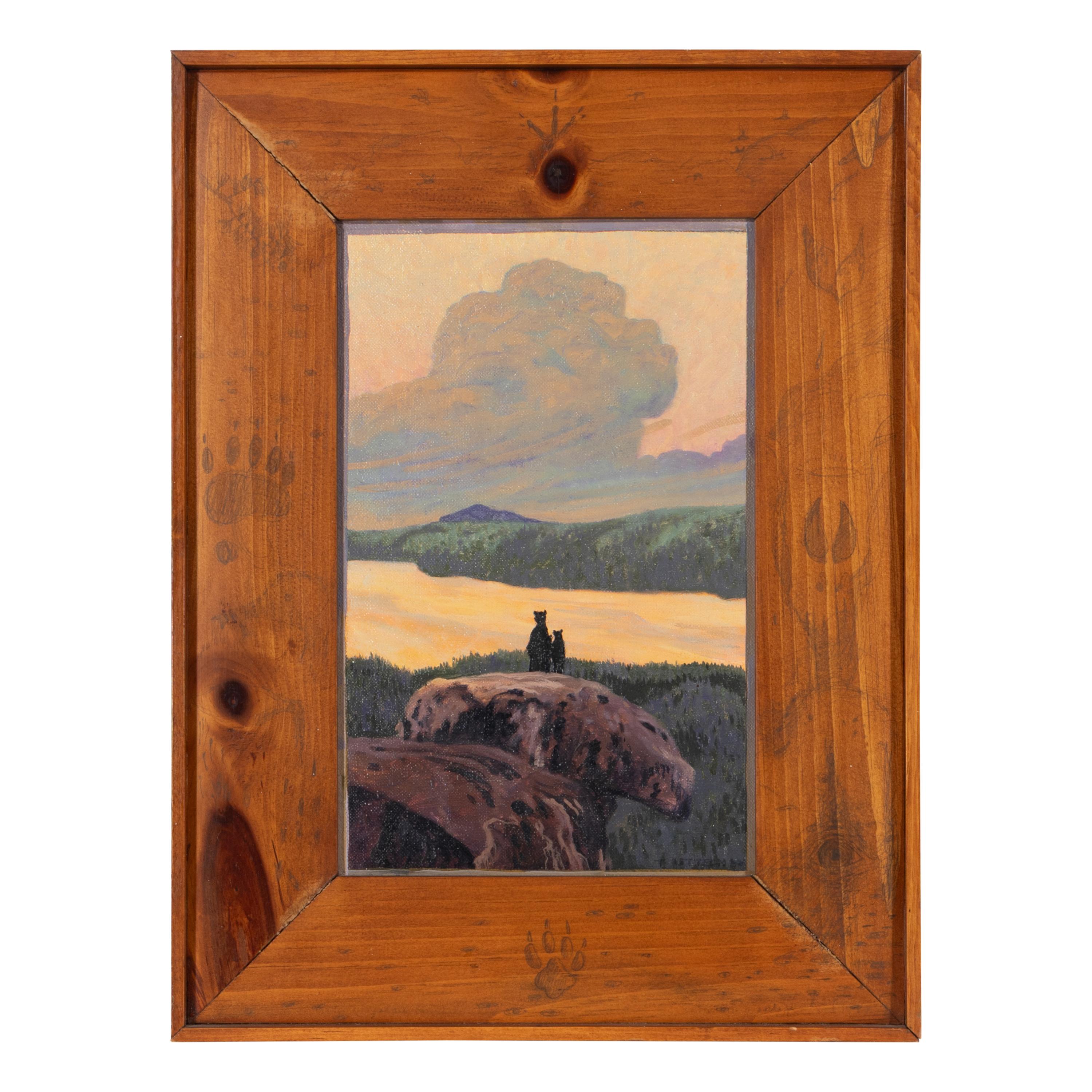Tom Uttech (American, b. 1942) — Mako-Manitou View, 1989