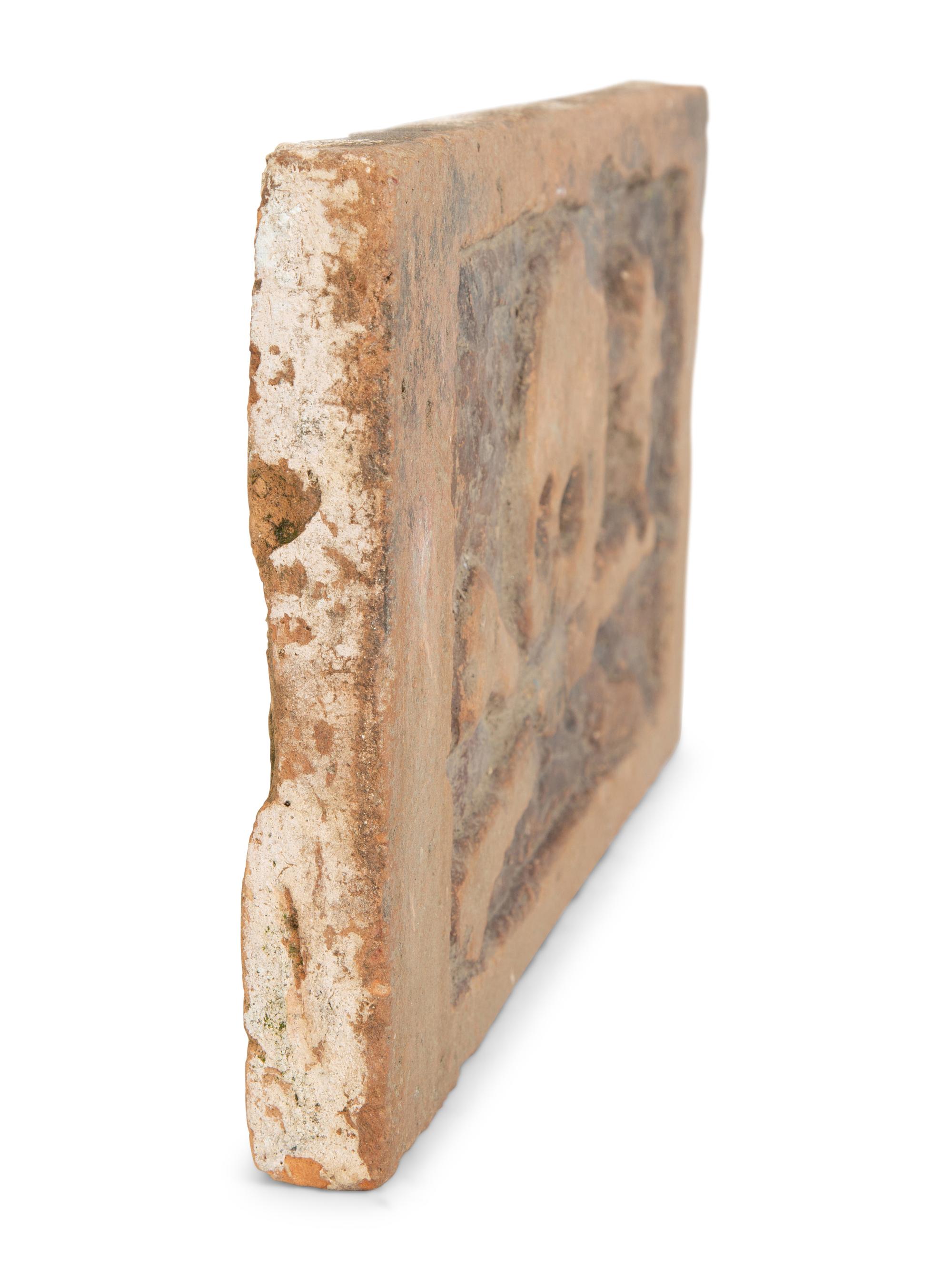 An Italian Terracotta Memento Mori Tomb Plaque — POSSIBLY 17TH/18TH CENTURY