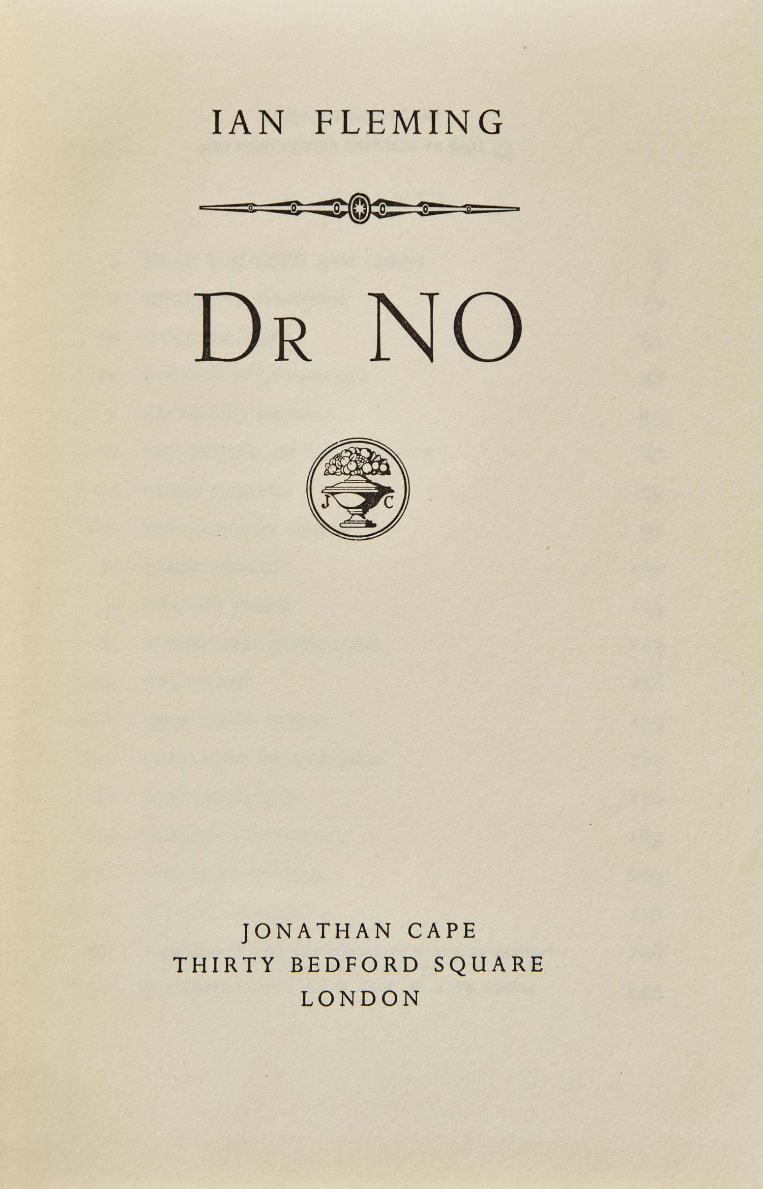 [Literature] Fleming, Ian. Dr No