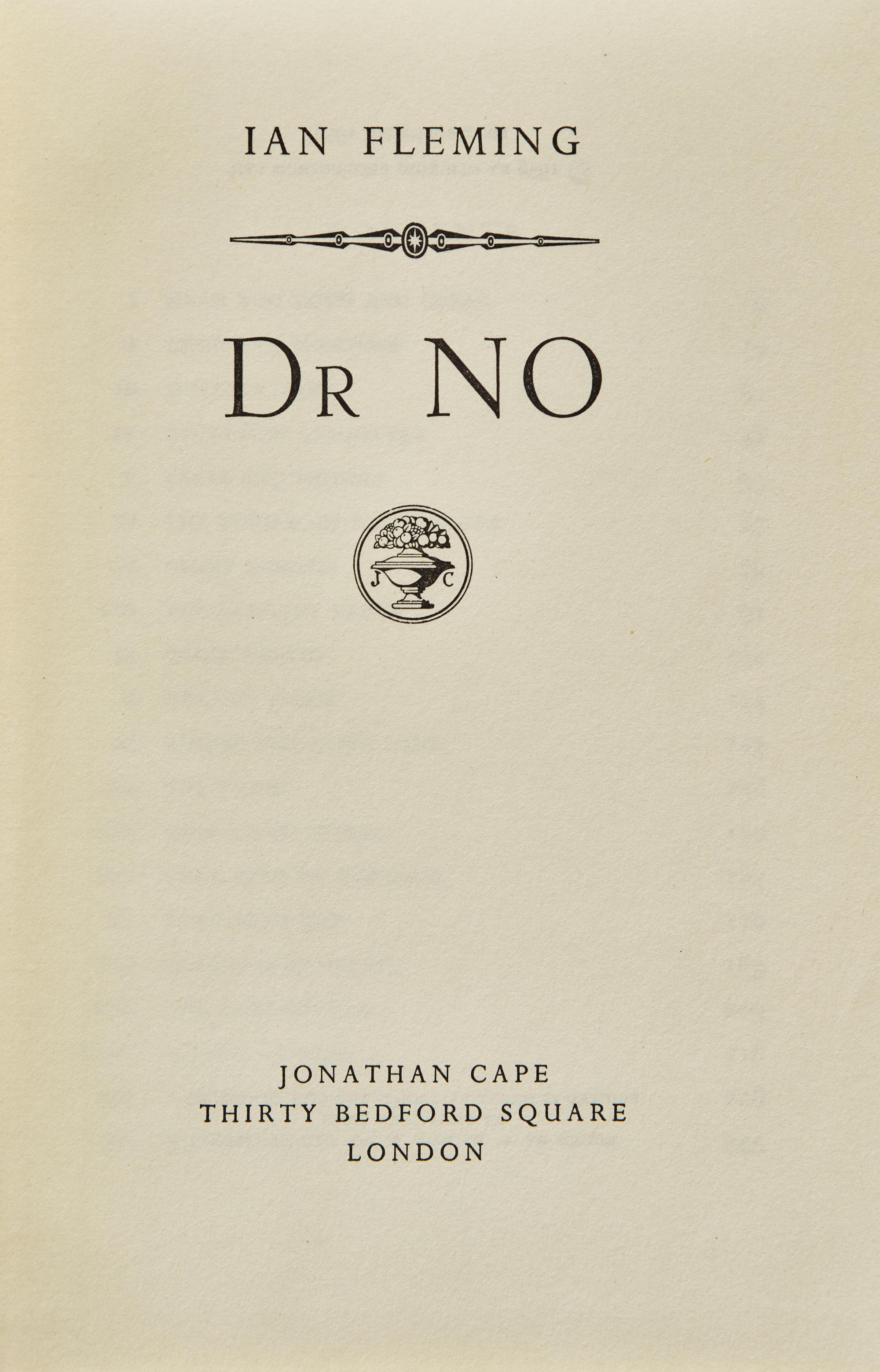 [Literature] Fleming, Ian. Dr No