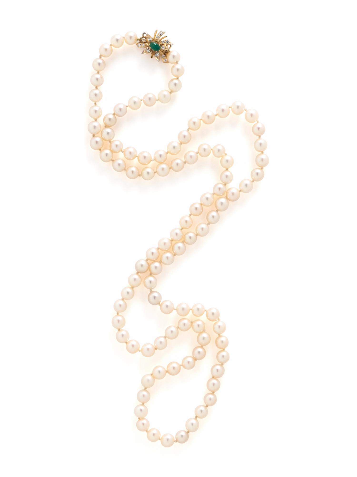 CULTURED PEARL NECKLACE