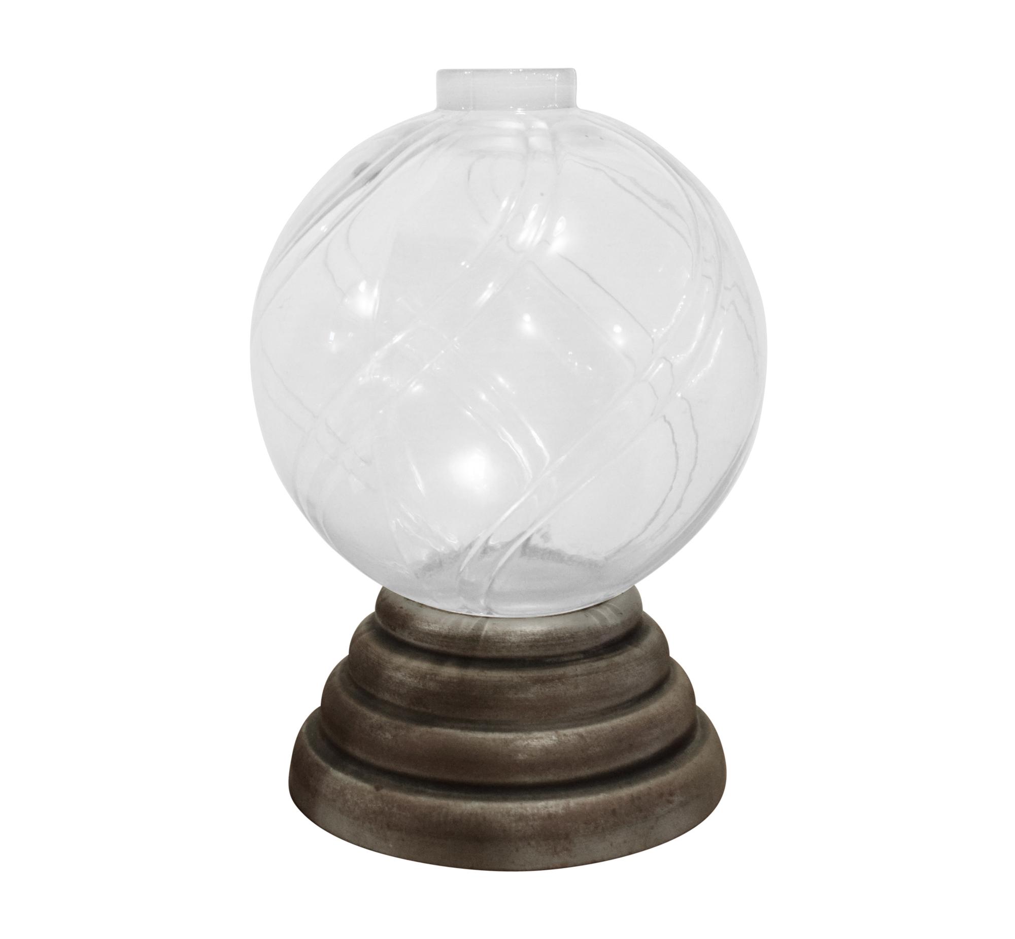 An Art Deco Show Globe 8" W x 8" D x 14.5" H — United States, Circa 1920