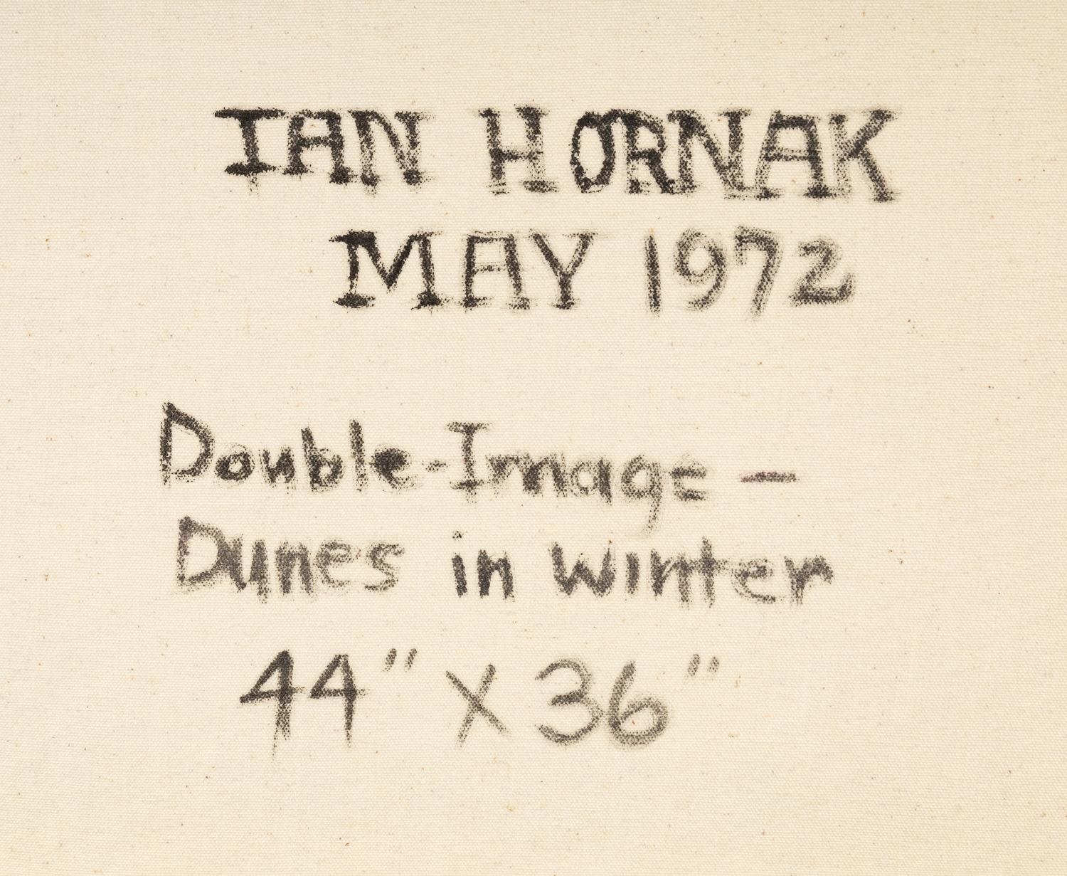 Double Image-Dunes in Winter , 1972