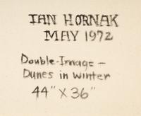 Double Image-Dunes in Winter , 1972