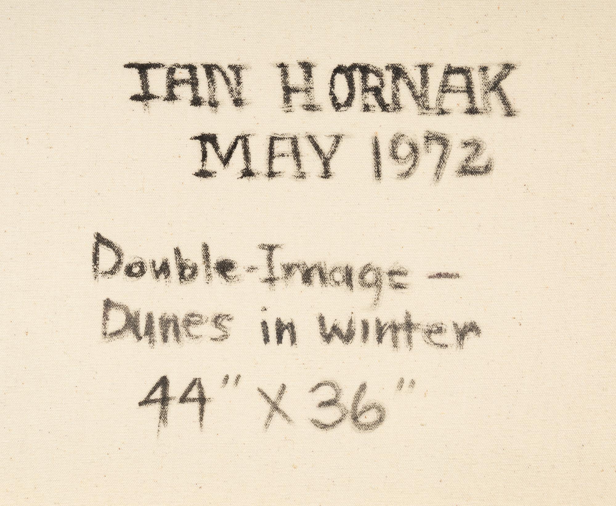 Double Image-Dunes in Winter , 1972