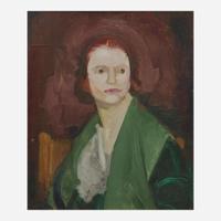George Bellows (American, 1882–1925) Portrait of Doris Rosenthal