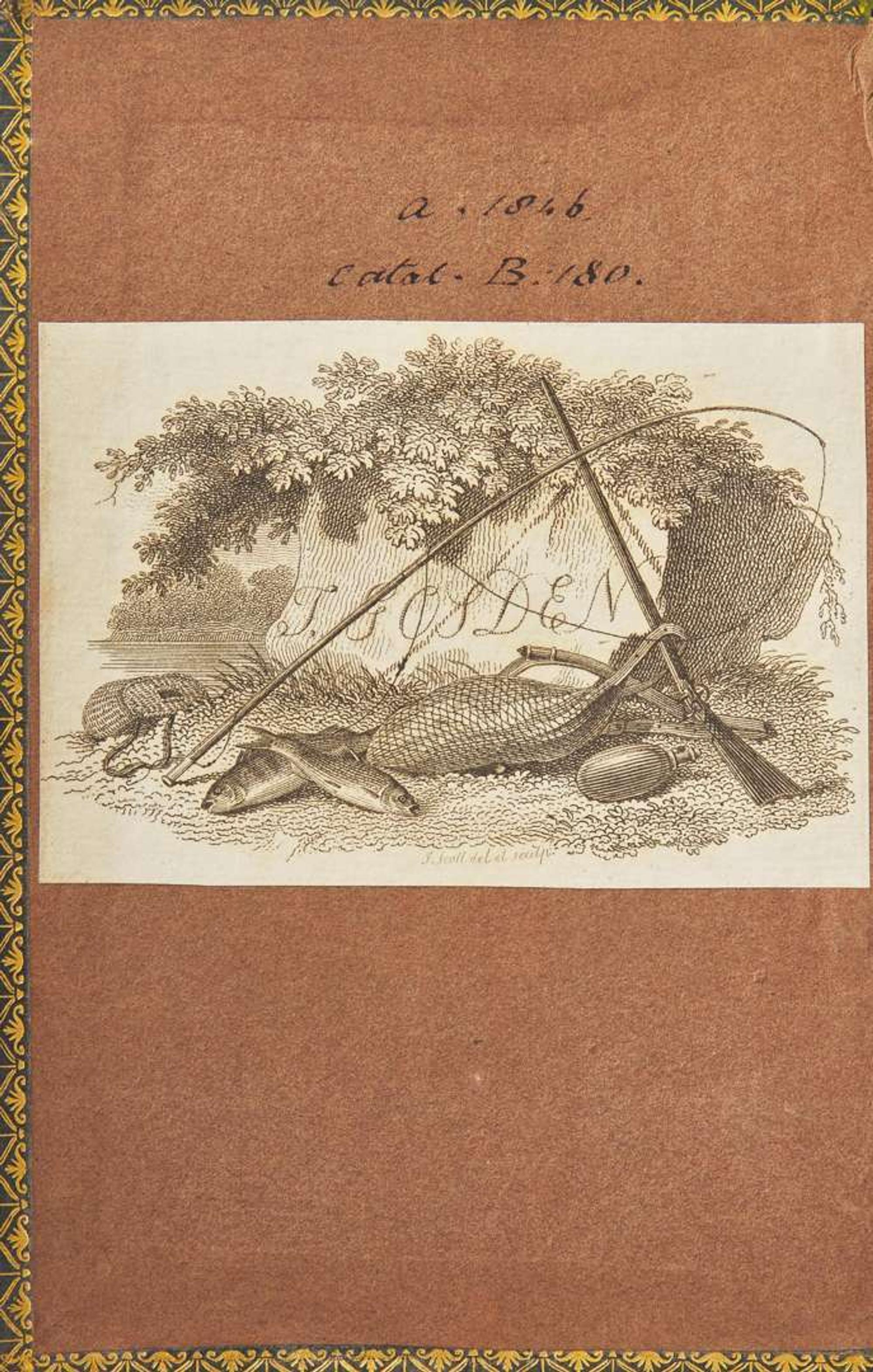 [Fishing] [Gosden, Thomas] Bowlker, Richard: The Art of Angling...