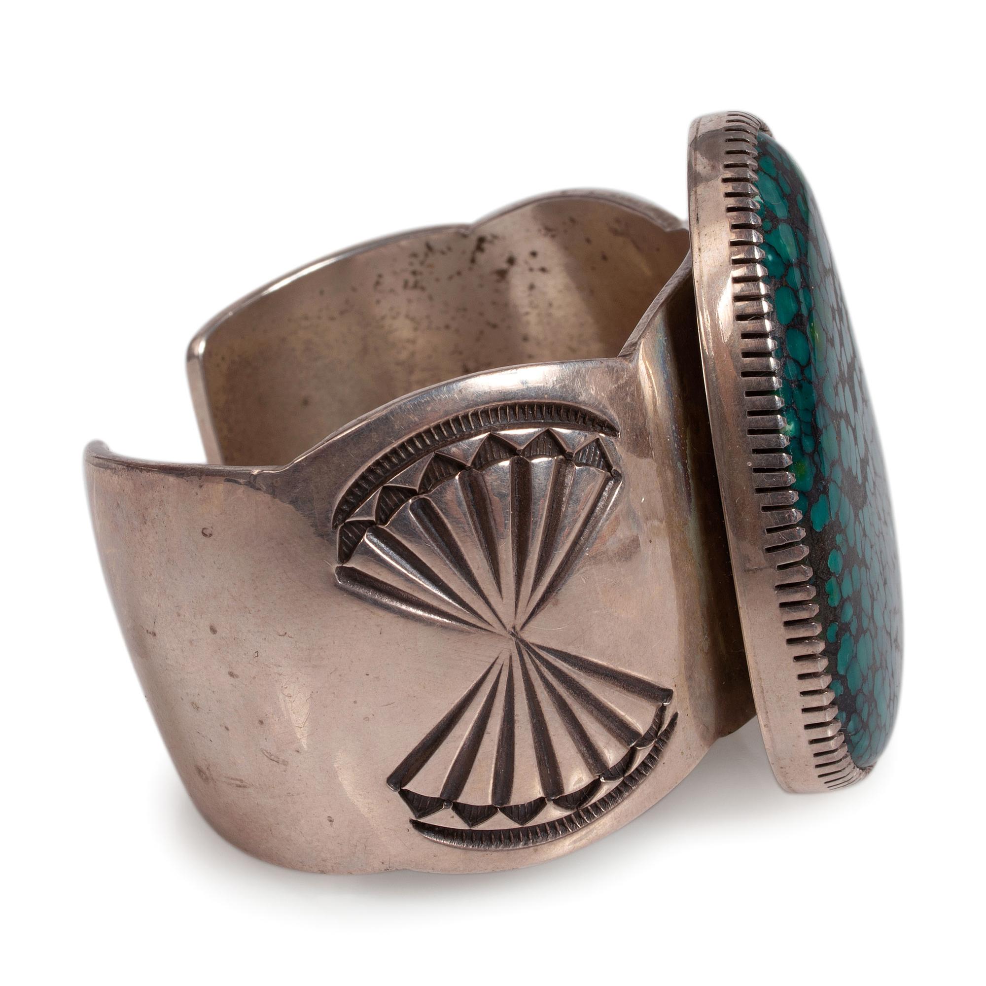 Sterling Silver and Turquoise Cuff Bracelet