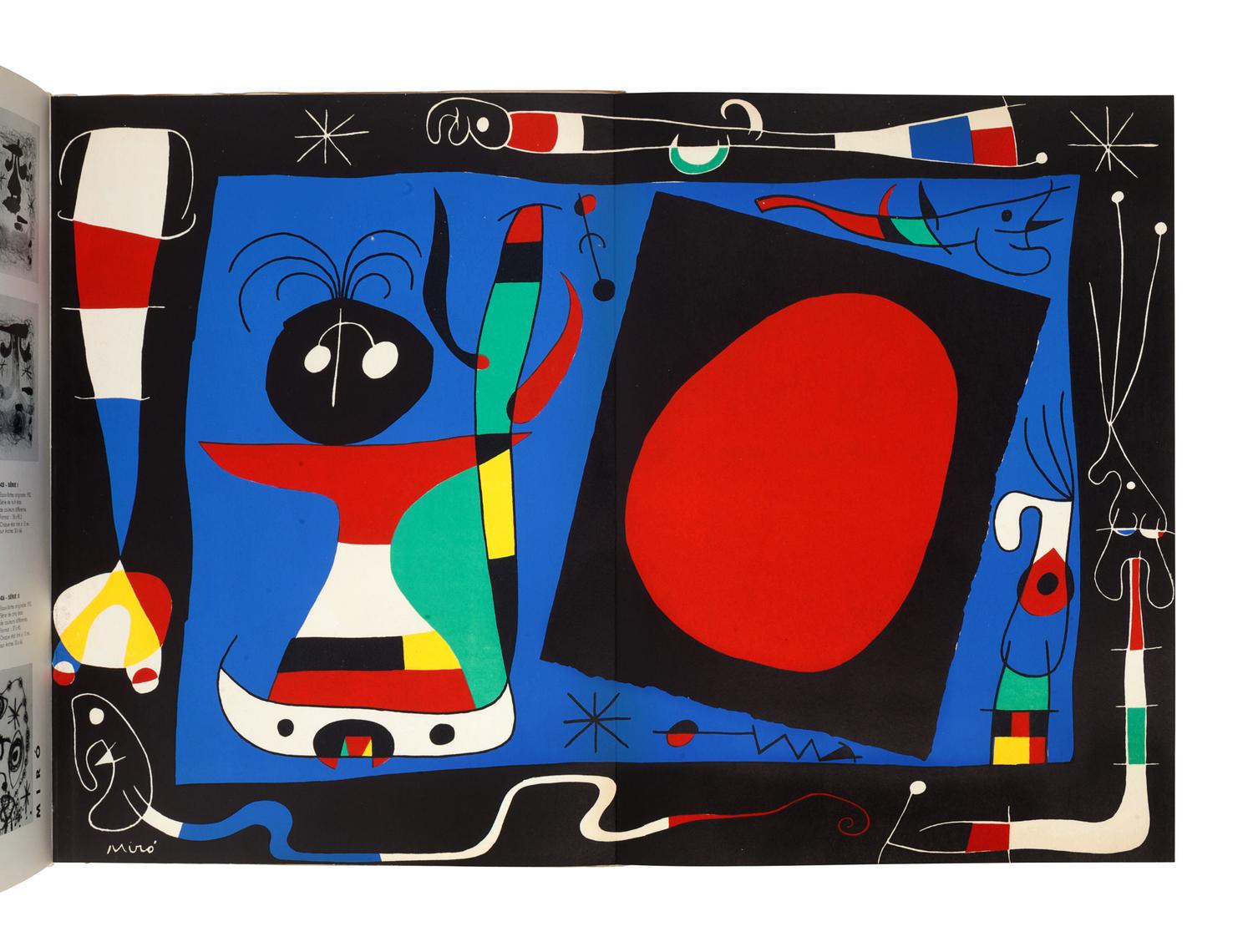 [ARTIST'S BOOK]. -- [DERRIÈRE LE MIROIR]. Derrière Le Miroir. 10 Ans D’Edition 1946-1956 . Paris: Maeght Editeur, 1956.