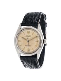 ROLEX, STAINLESS STEEL REF. 6084 'OYSTER PERPETUAL' WRISTWATCH, CIRCA 1952