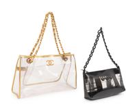 Two Chanel Vinyl Bags, 2000s