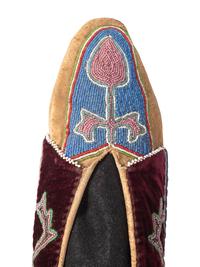Prairie Beaded Hide Moccasins