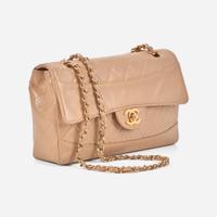 A Vintage Single Flap Quilted Chanel Shoulder Bag Chanel c. 1990