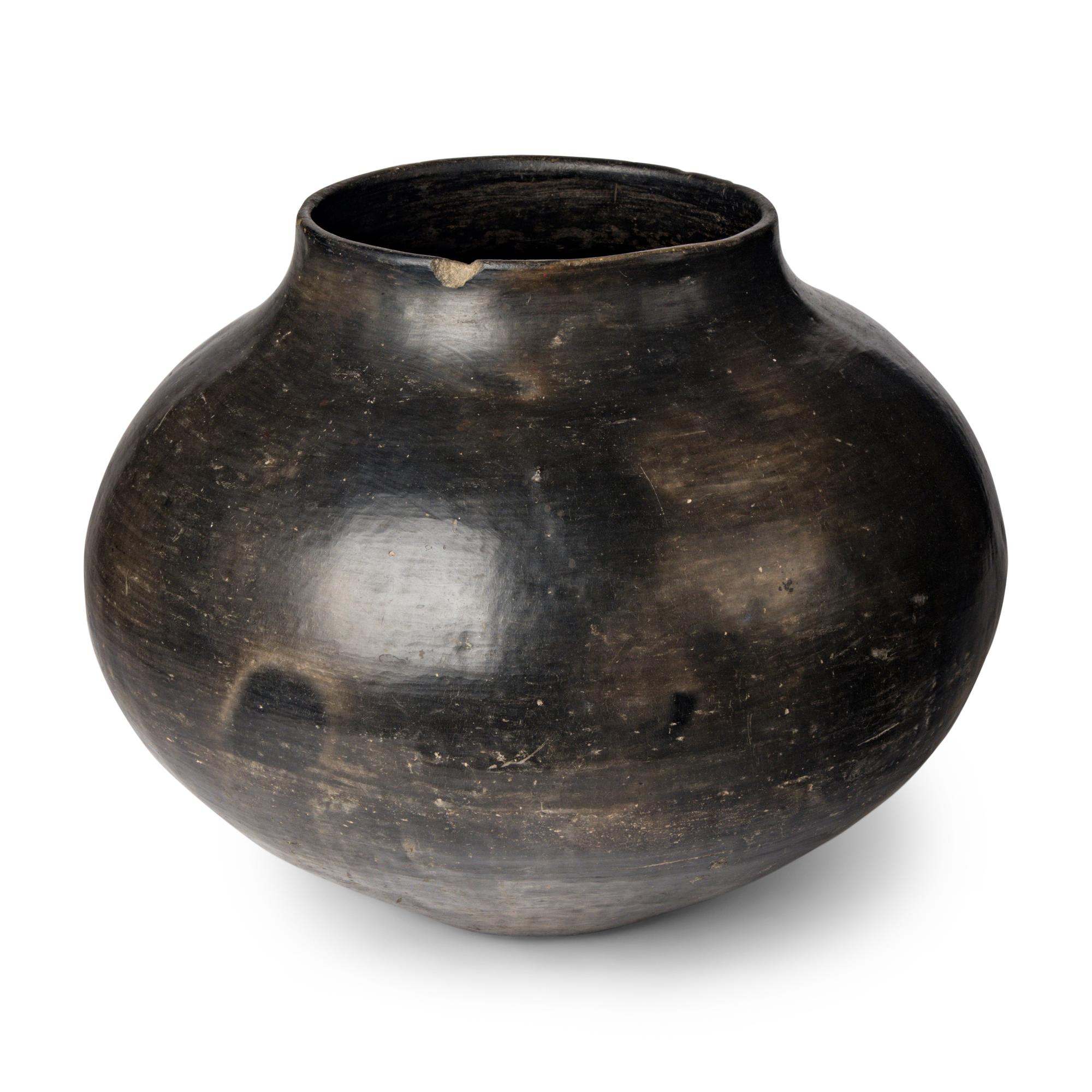 Santa Clara Pottery Storage Olla