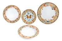 A Rosenthal Dinner Service for Six Diameter of dinner plate 10 1/2 inches. — 20TH CENTURY