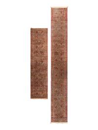 Two Sarouk Wool Runners
