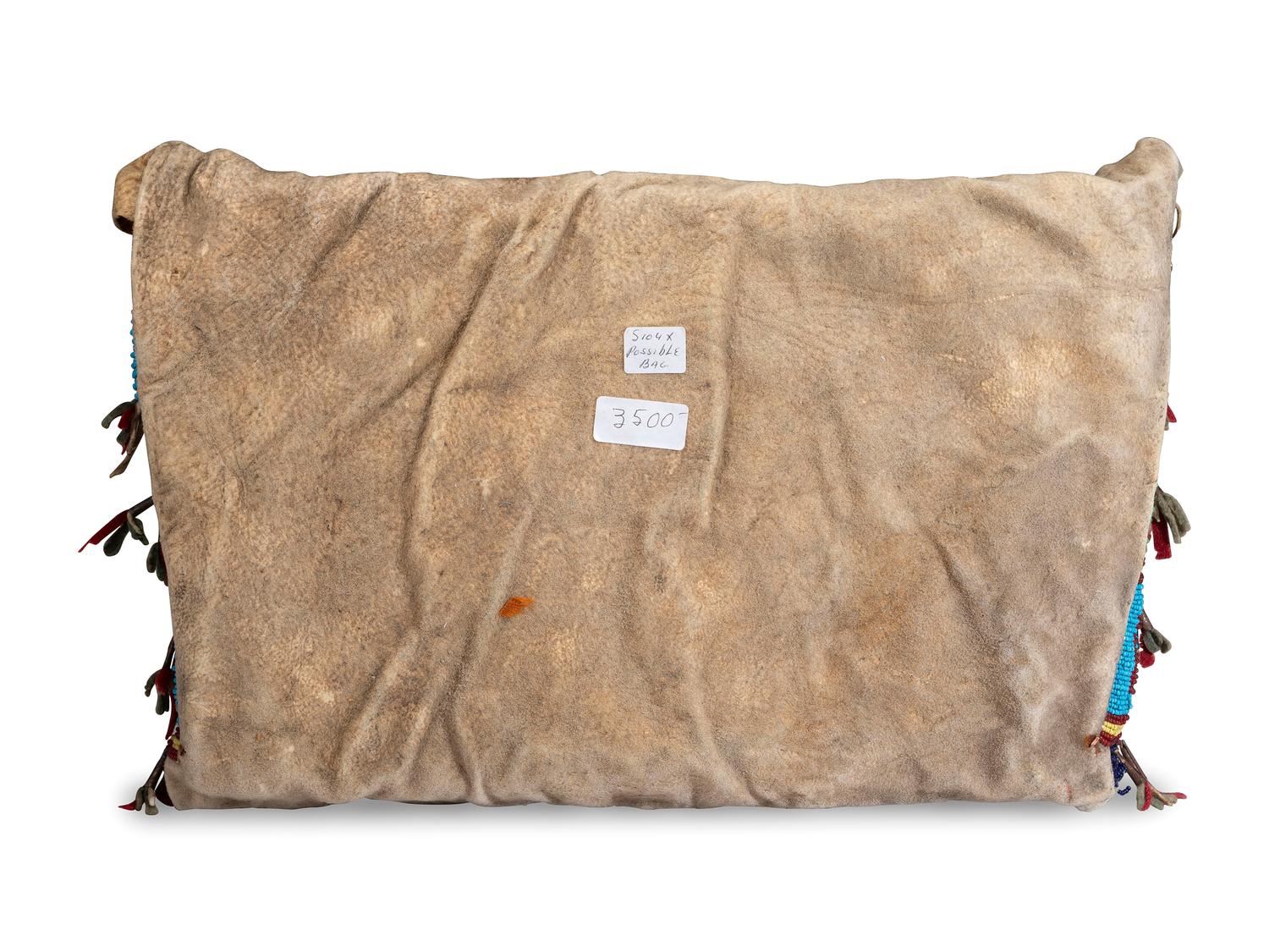 Sioux Beaded Hide Possible Bag