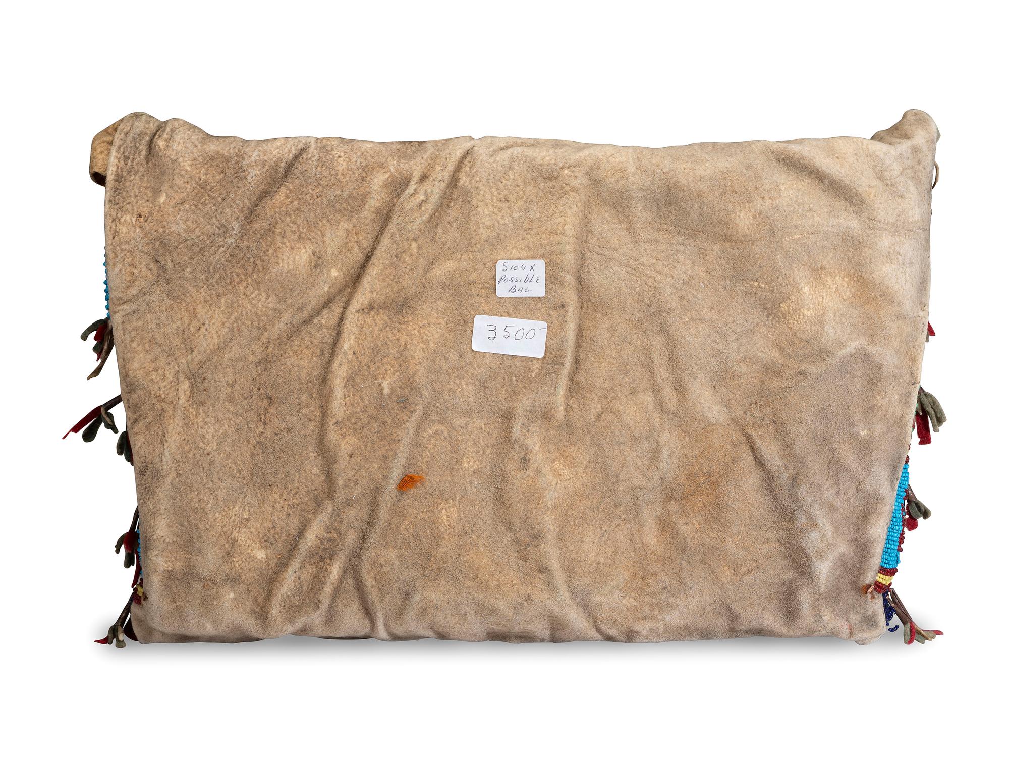 Sioux Beaded Hide Possible Bag