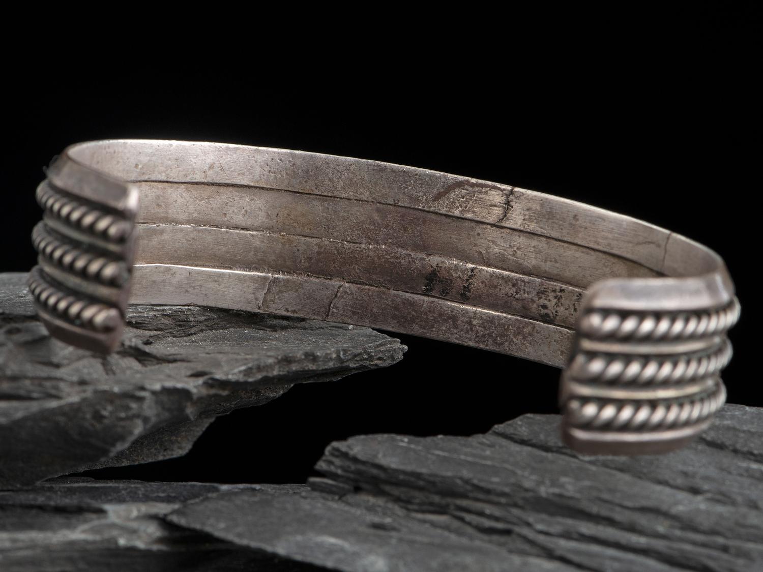 Navajo Ingot Twisted Wire Cuff Bracelet