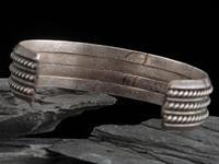Navajo Ingot Twisted Wire Cuff Bracelet