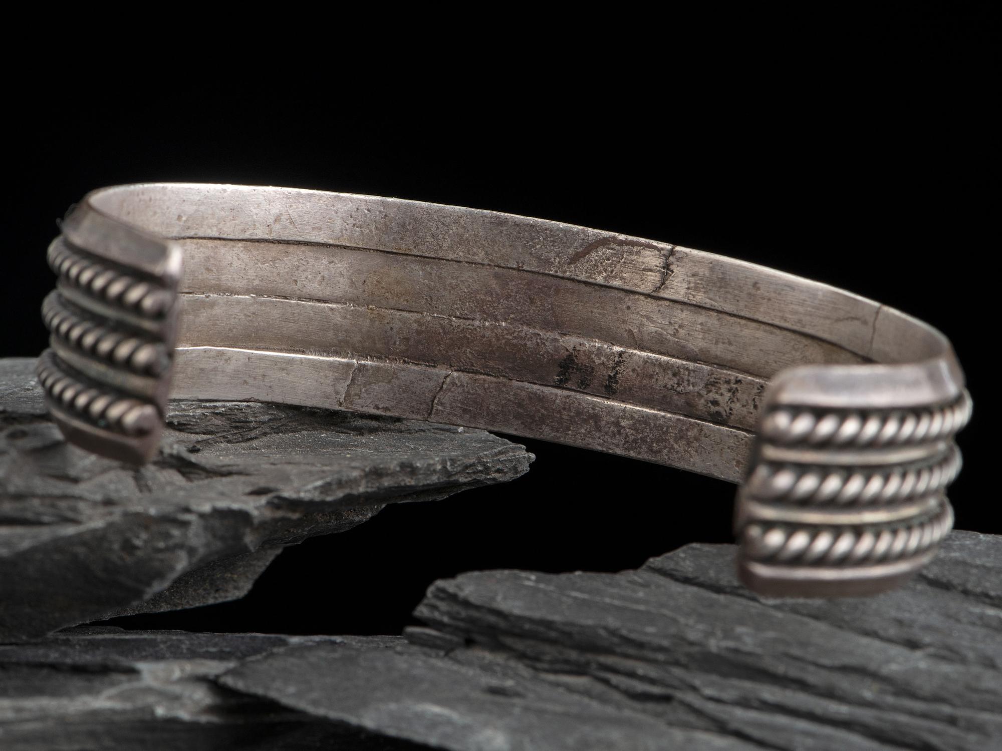Navajo Ingot Twisted Wire Cuff Bracelet