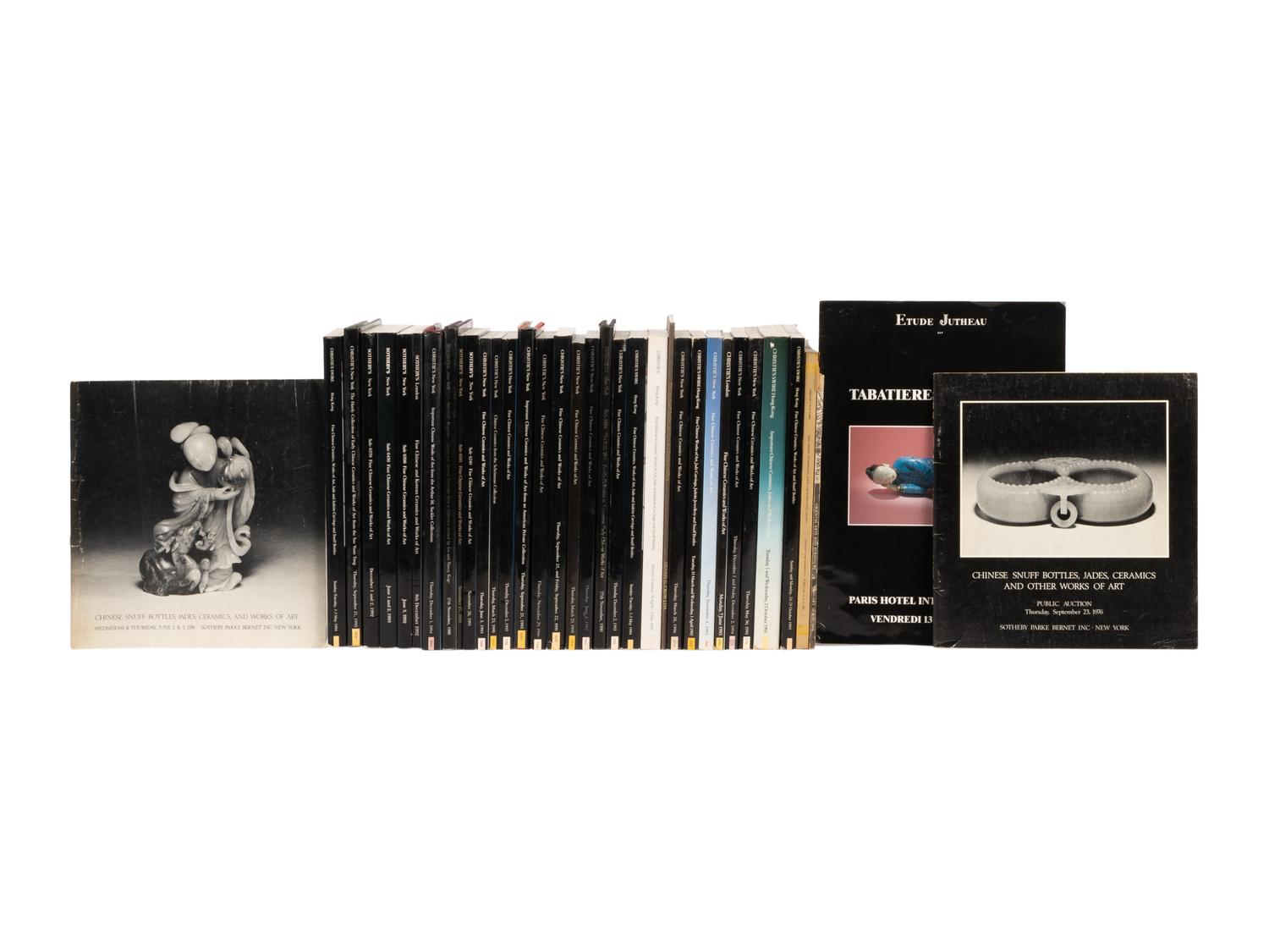 [CHINESE ART] A Group of Auction Catalogues about Chinese Works of Art