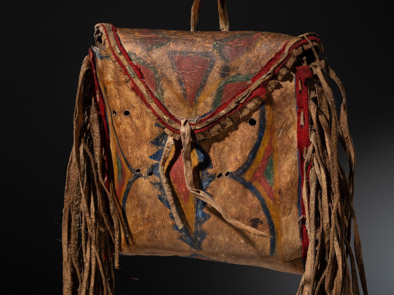 Blackfeet Buffalo Hide Parfleche Case