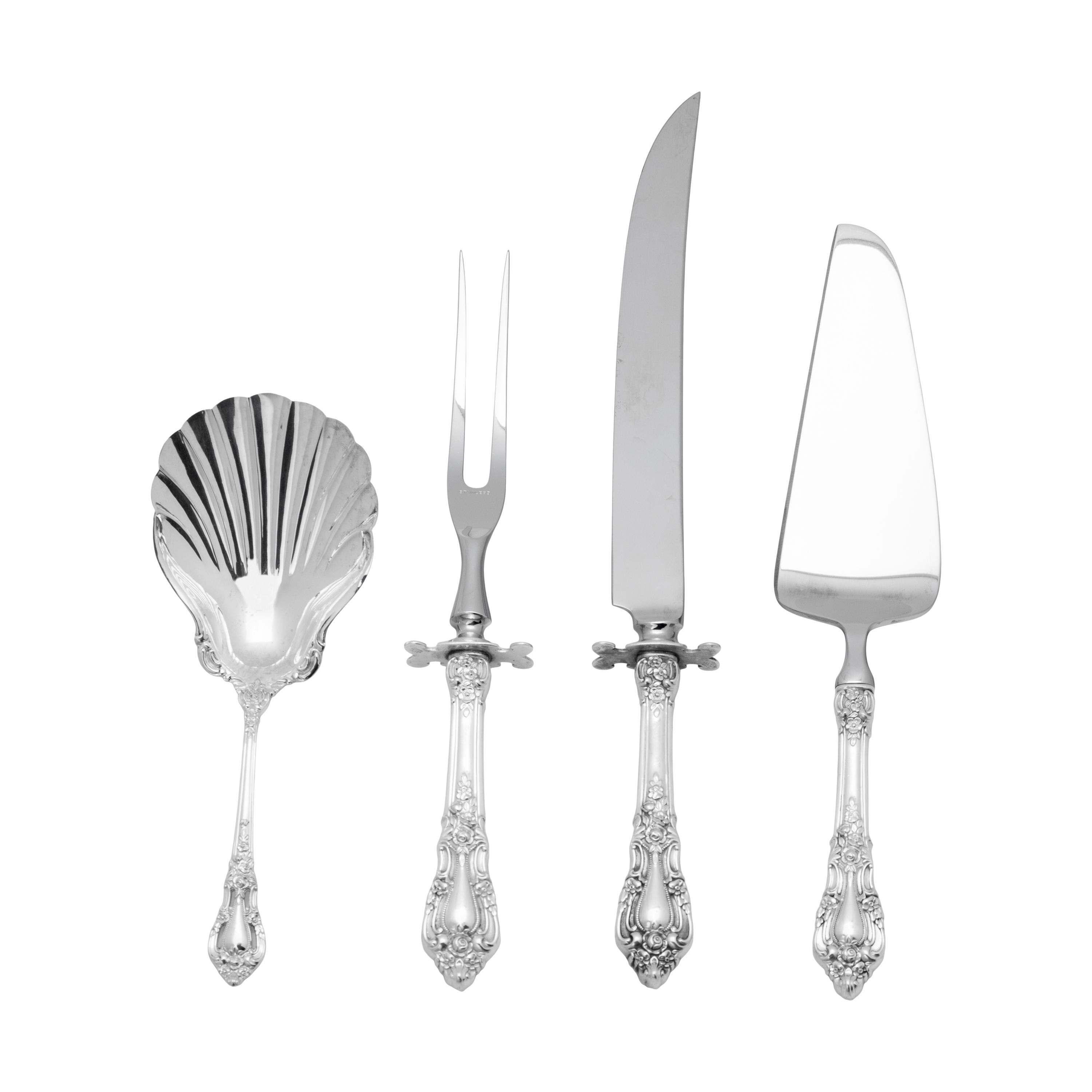 An American Silver Flatware Service