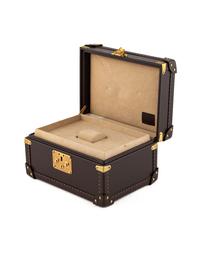 LOUIS VUITTON COFFRET TRÉSOR LEATHER WATCH CASE