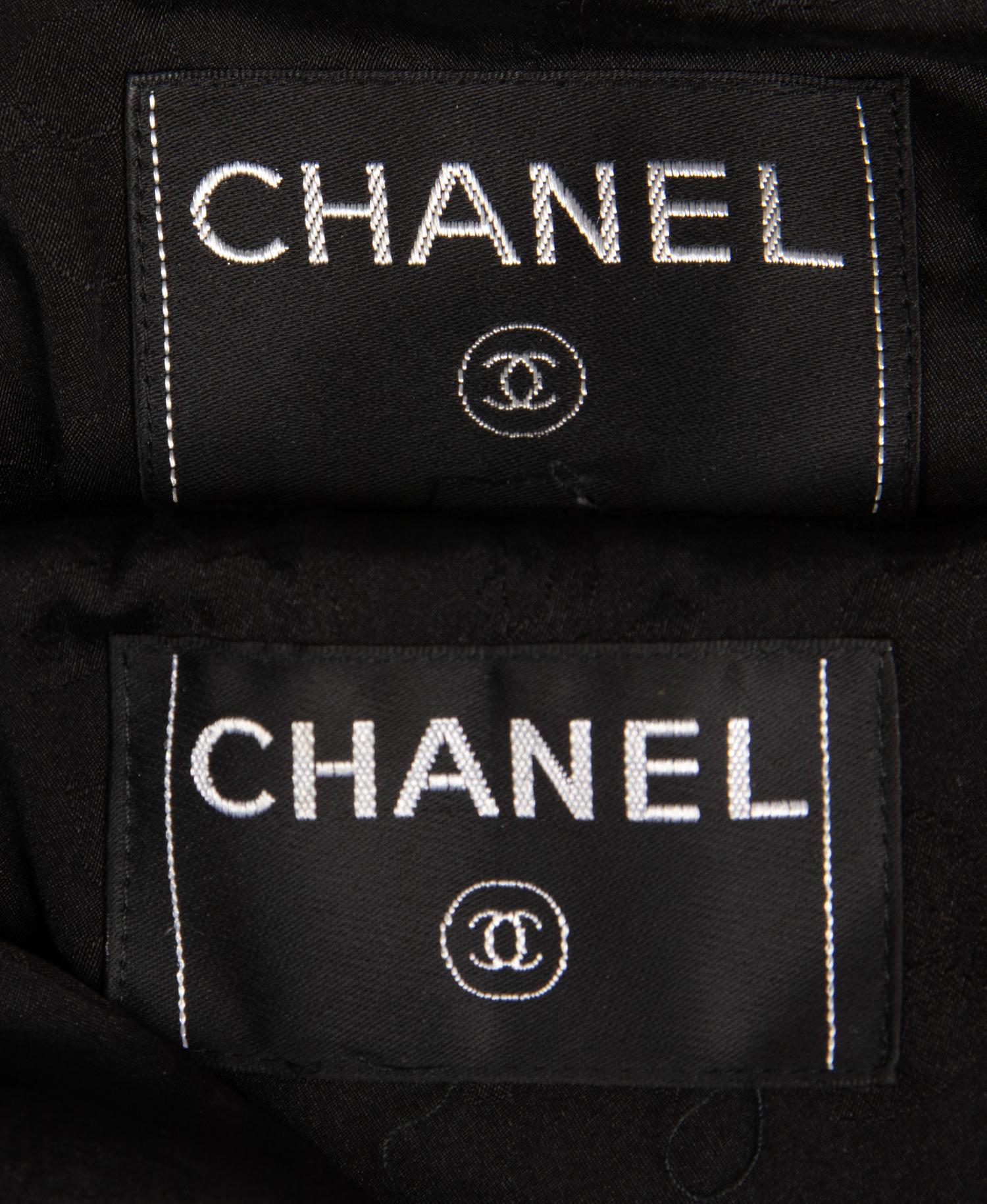Three Chanel Items: Jacket, Coat, Skirt, 2000s